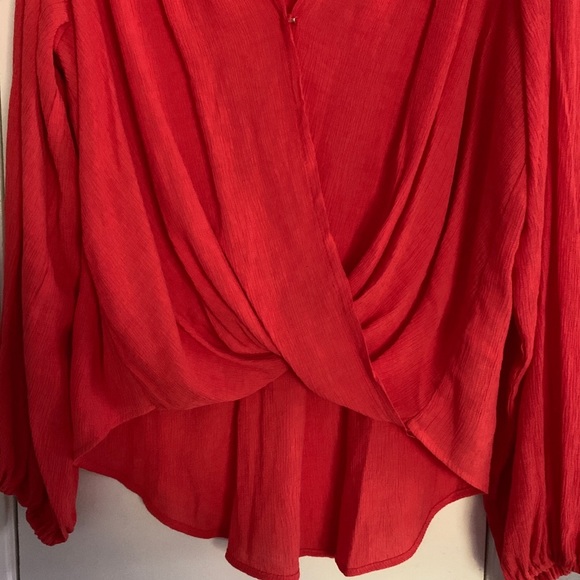 NEW Free People Check On It Wrap Top Size Small - Picture 8 of 10